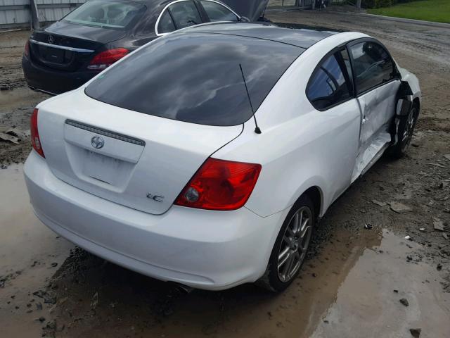 JTKDE177260097005 - 2006 TOYOTA SCION TC 白色 照片 4