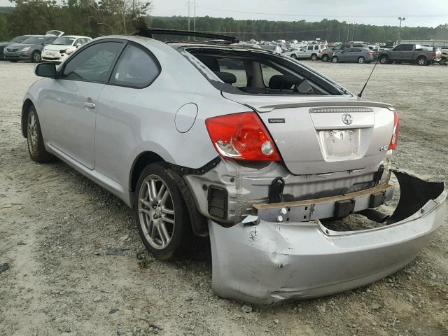 JTKDE177750048610 - 2005 TOYOTA SCION TC 银色 照片 3