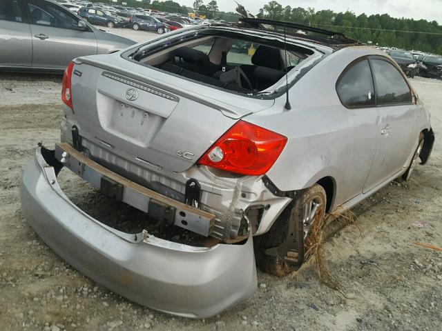 JTKDE177750048610 - 2005 TOYOTA SCION TC 银色 照片 4