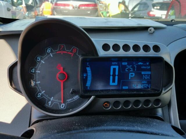 1G1JA5SH0E4235718 - 2014 CHEVROLET SONIC LS 银色 照片 8