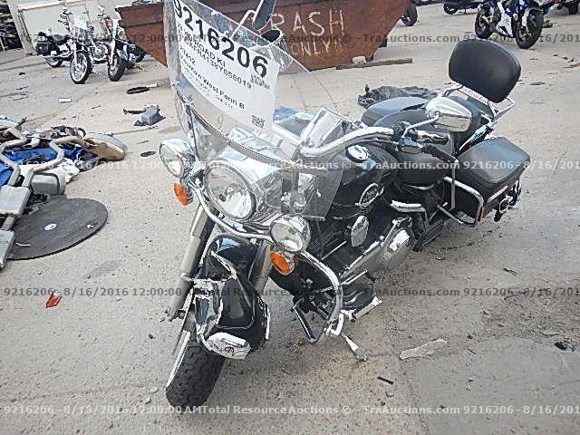 1HD1FR4138Y656019 - 2008 HARLEY-DAVIDSON FLHRC BLACK photo 1