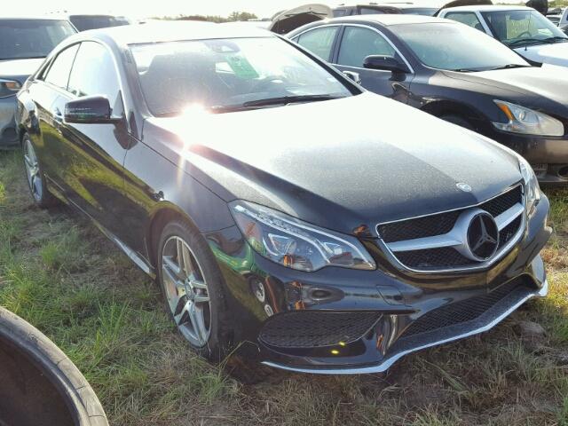 WDDKJ7DB8EF290752 - 2014 MERCEDES-BENZ E BLACK photo 1