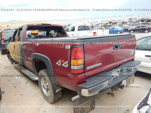 1GTHK29U54E285155 - 2004 GMC SIERRA K25 MAROON photo 4