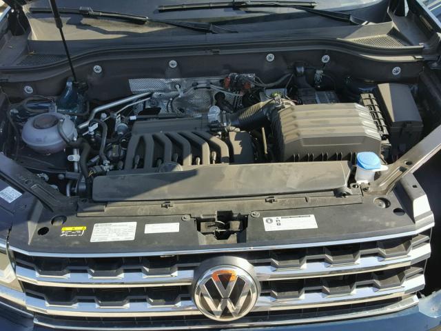 1V2DR2CA0JC527347 - 2018 VOLKSWAGEN ATLAS SE BLUE photo 7