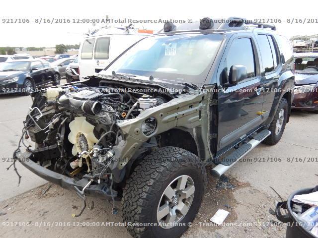 5N1AN0NW9CC524278 - 2012 NISSAN XTERRA 4.0 GRAY photo 1