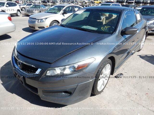 1HGCS21829A005796 - 2009 HONDA ACCORD GRAY photo 1