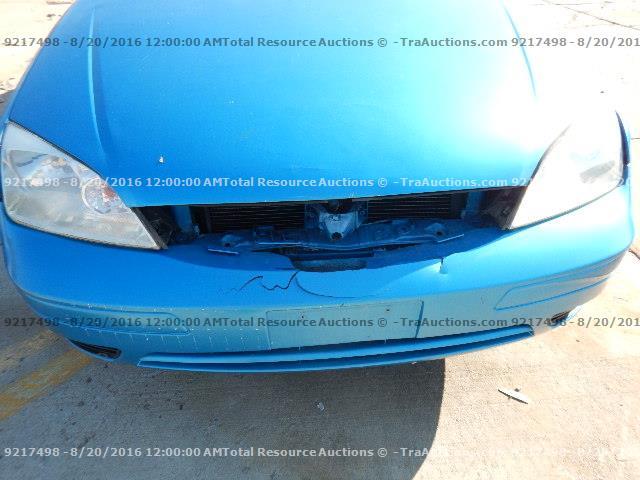 1FAFP34N07W111822 - 2007 FORD FOCUS ZX4 BLUE photo 10