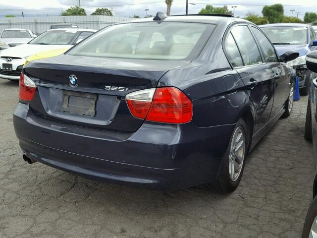 WBAVB13546PT23414 - 2006 BMW 325 I BLUE photo 4