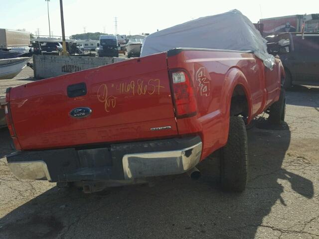 1FTBF2B65GEA63810 - 2016 FORD F250 SUPER RED photo 4