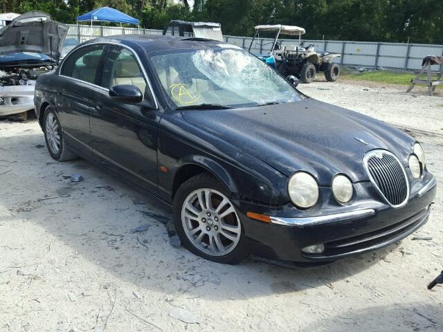 SAJEA01U83HM66125 - 2003 JAGUAR S-TYPE BLACK photo 1