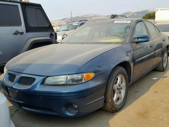 1G2WK52J42F278671 - 2002 PONTIAC GRAND PRIX GREEN photo 2