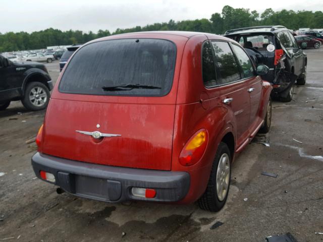 3C8FY48B32T201542 - 2002 CHRYSLER PT CRUISER RED photo 4