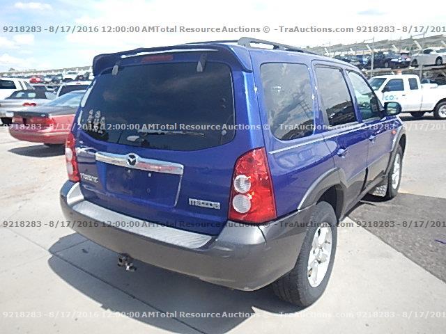 4F2CZ96155KM16502 - 2005 MAZDA TRIBUTE S BLUE photo 3