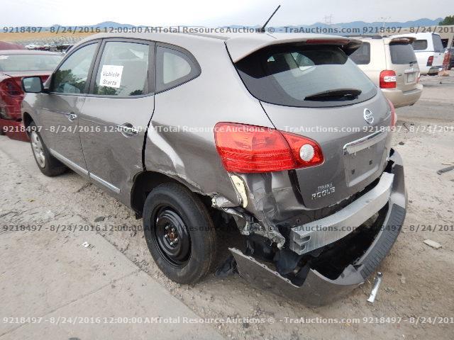 JN8AS5MV1CW401645 - 2012 NISSAN ROGUE S/SV GRAY photo 4