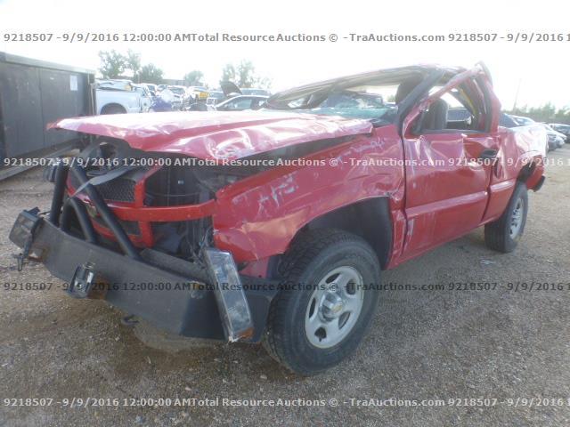 1GCEK14X33Z331703 - 2003 CHEVROLET SILVERADO RED photo 1