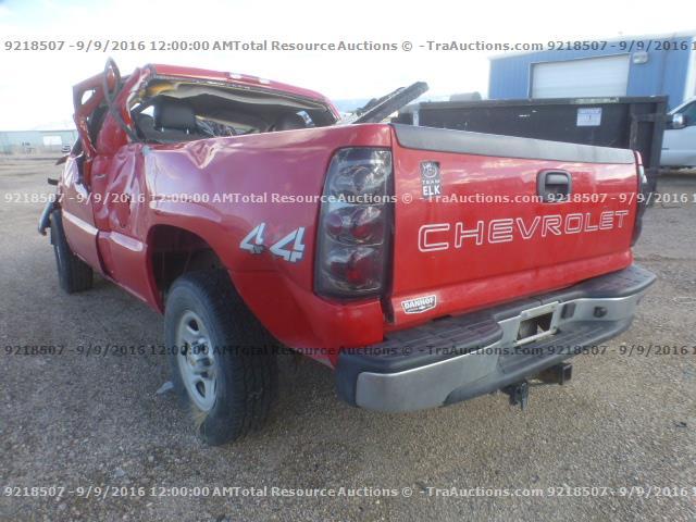 1GCEK14X33Z331703 - 2003 CHEVROLET SILVERADO RED photo 4