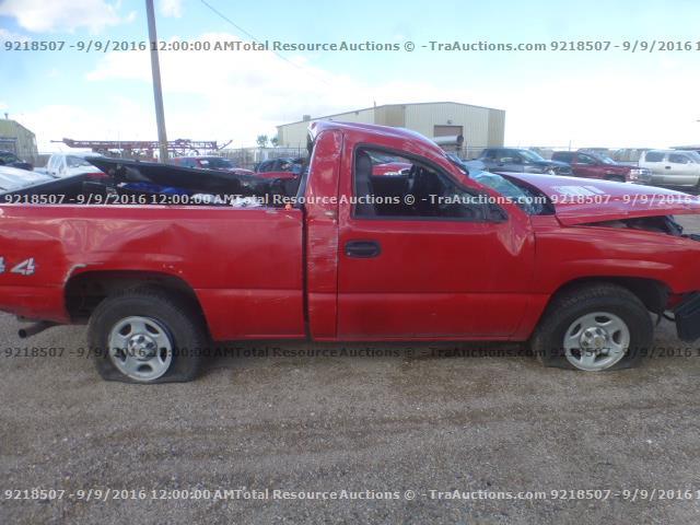 1GCEK14X33Z331703 - 2003 CHEVROLET SILVERADO RED photo 6