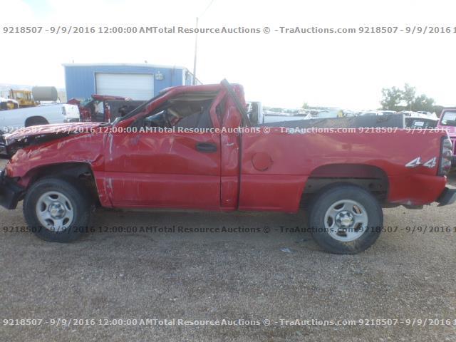 1GCEK14X33Z331703 - 2003 CHEVROLET SILVERADO RED photo 7