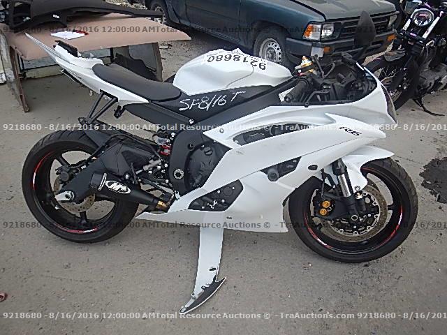 JYARJ16E8FA034103 - 2015 YAMAHA YZFR6 WHITE photo 5