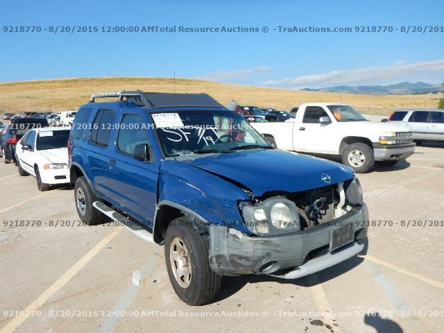 5N1DD28T62C507434 - 2002 NISSAN XTERRA XE BLUE photo 2