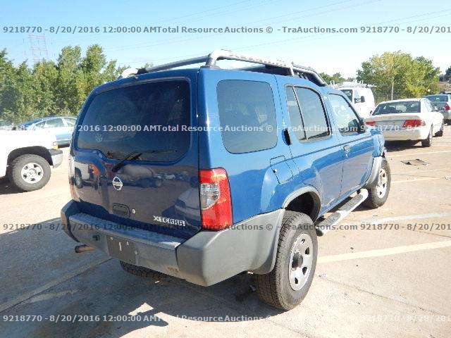 5N1DD28T62C507434 - 2002 NISSAN XTERRA XE BLUE photo 3