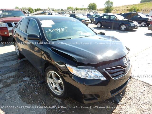 4T4BF3EK1AR036889 - 2010 TOYOTA CAMRY/SE/L BLACK photo 2