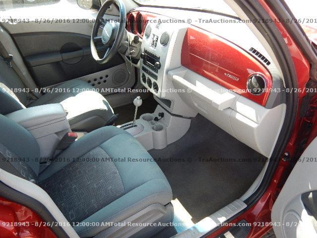 3A8FY48B98T148218 - 2008 CHRYSLER PT CRUISER RED photo 5