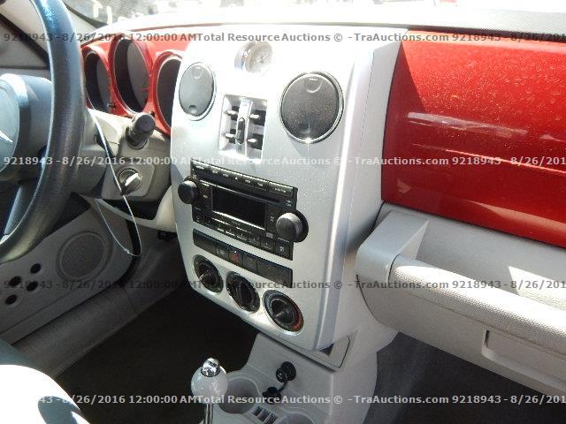 3A8FY48B98T148218 - 2008 CHRYSLER PT CRUISER RED photo 9