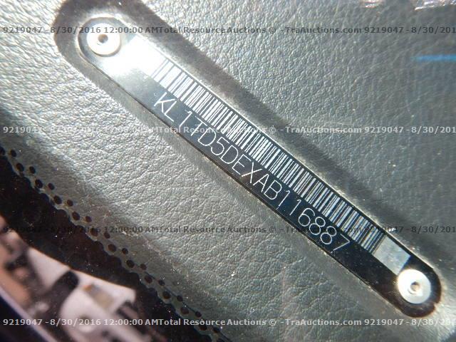 KL1TD5DEXAB116887 - 2010 CHEVROLET AVEO LS 紫色 照片 11