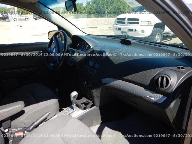 KL1TD5DEXAB116887 - 2010 CHEVROLET AVEO LS 紫色 照片 5