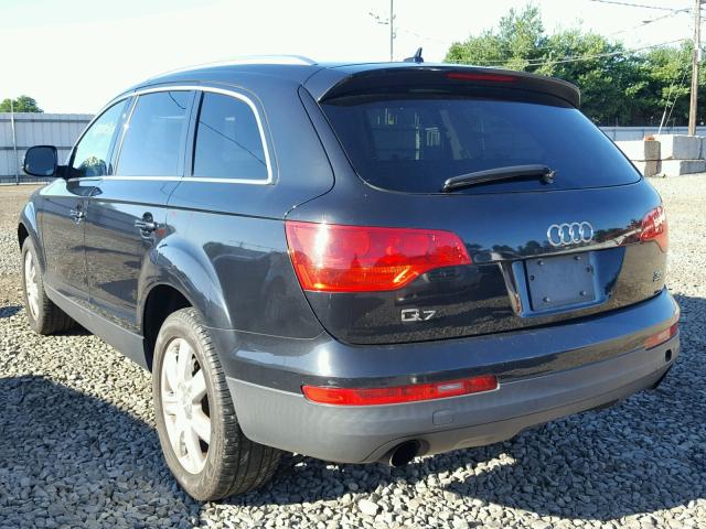 WA1BY74L37D032680 - 2007 AUDI Q7 3.6 QUA BLACK photo 3