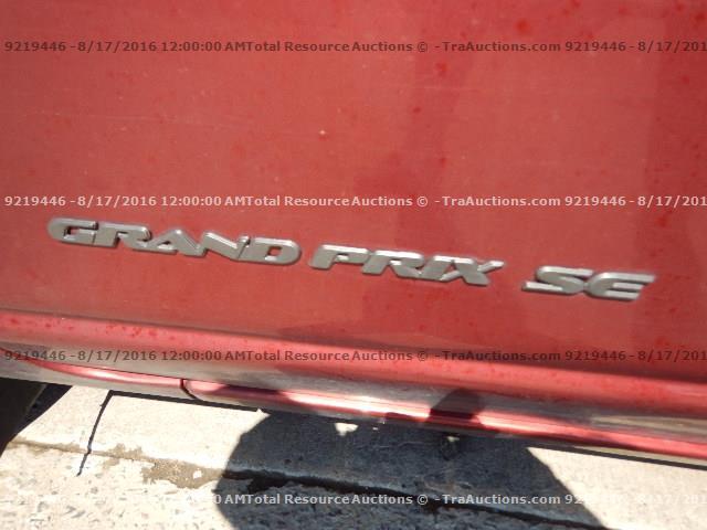 1G2WK52J52F276573 - 2002 PONTIAC GRAND PRIX MAROON photo 15