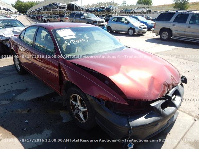 1G2WK52J52F276573 - 2002 PONTIAC GRAND PRIX MAROON photo 2