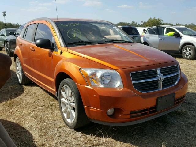 1B3CB5HA5BD242118 - 2011 DODGE CALIBER HE ORANGE photo 1