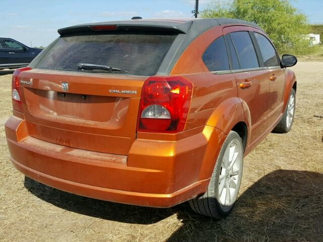 1B3CB5HA5BD242118 - 2011 DODGE CALIBER HE ORANGE photo 4