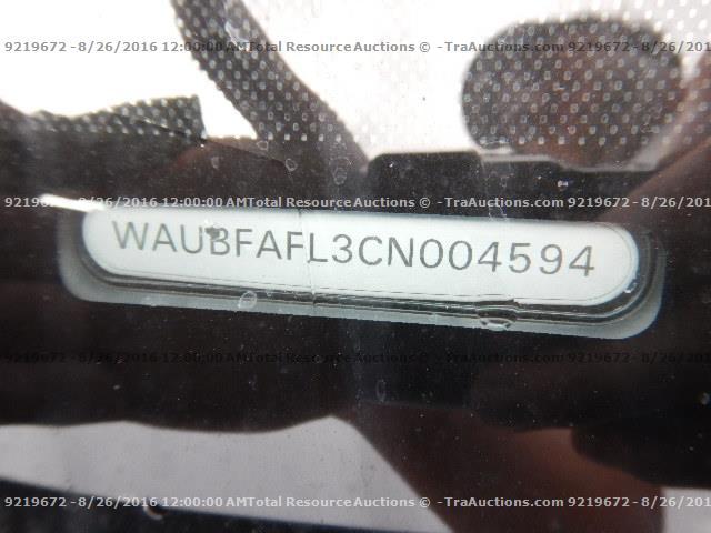WAUBFAFL3CN004594 - 2012 AUDI A4 PREMIUM GRAY photo 11