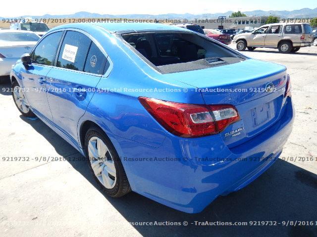 4S3BNBA67F3059739 - 2015 SUBARU LEGACY 2.5 BLUE photo 4