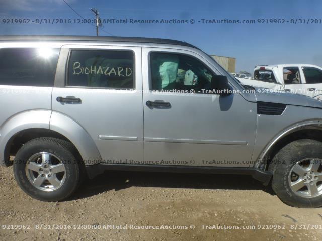 1D8GU28K19W514259 - 2009 DODGE NITRO SE SILVER photo 10