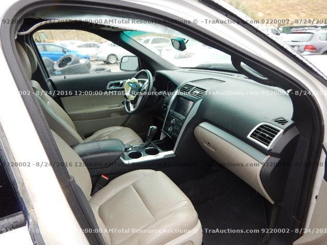 1FMHK8D81BGA80619 - 2011 FORD EXPLORER WHITE photo 5