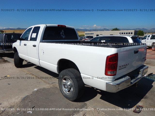 3D7KU28C14G183875 - 2004 DODGE RAM 2500 S Ağ foto 4