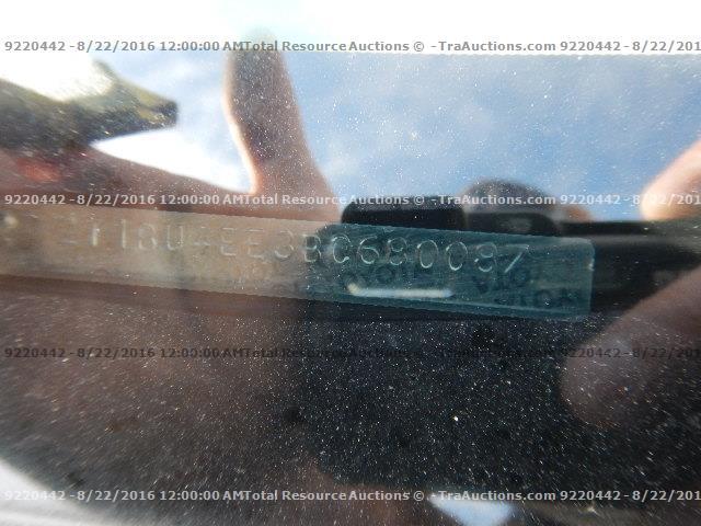 2T1BU4EE3BC680087 - 2011 TOYOTA COROLLA BA SILVER photo 11