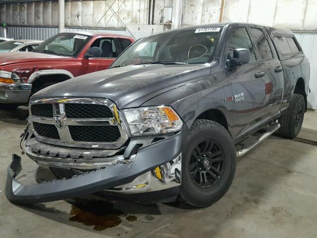 1C6RR7FMXGS400797 - 2016 RAM 1500 ST CHARCOAL photo 2