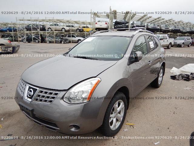 JN8AS5MV0AW110048 - 2010 NISSAN ROGUE S GRAY photo 1