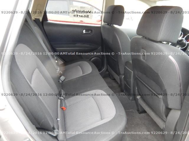 JN8AS5MV0AW110048 - 2010 NISSAN ROGUE S GRAY photo 6