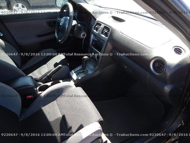 JF1GD61697H520532 - 2007 SUBARU IMPREZA 2. Чорний фото 5