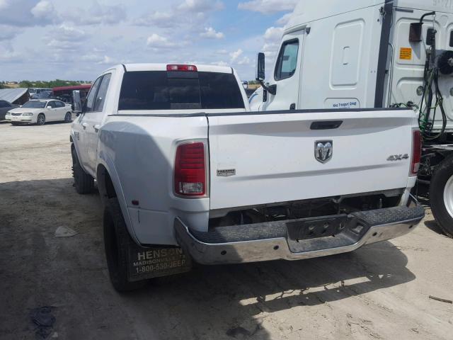 3C63RRJL9EG226631 - 2014 RAM 3500 LARAM WHITE photo 3