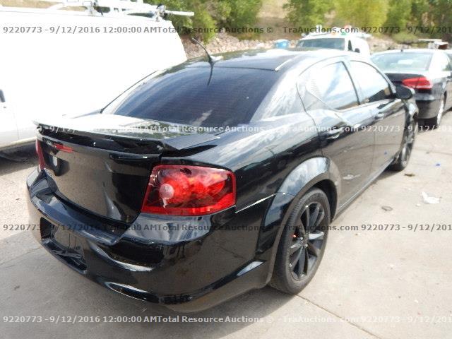 1C3CDZAG7EN154205 - 2014 DODGE AVENGER SE Schwarz Foto 3