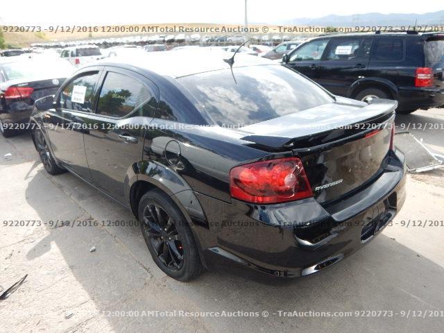 1C3CDZAG7EN154205 - 2014 DODGE AVENGER SE BLACK photo 4