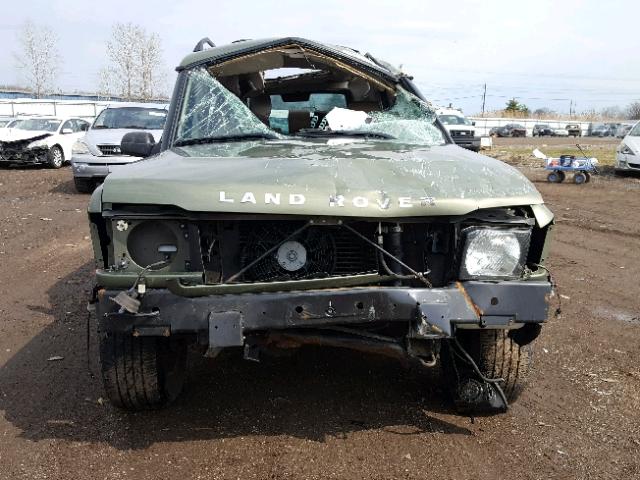 SALTW124X1A716913 - 2001 LAND ROVER DISCOVERY GREEN photo 9