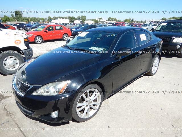 JTHBK262072054760 - 2007 LEXUS IS 250 BROWN photo 1